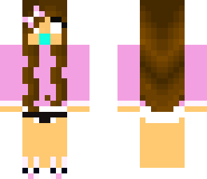 baby herobrine girl 2