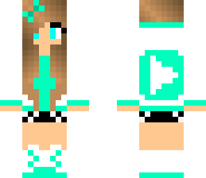 blue youtube girl