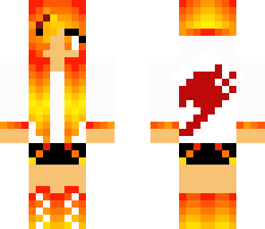 fairytail fire girl