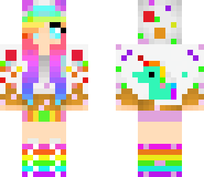 rainbow unicorn cookie girl