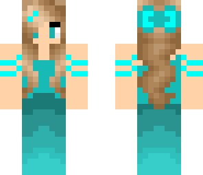 blue mermaid