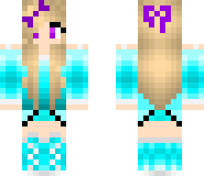 cute blue girl2