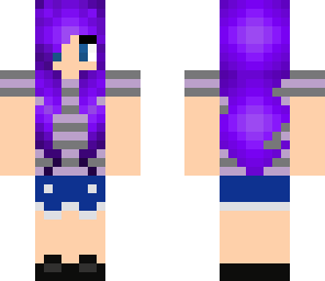 purple girl