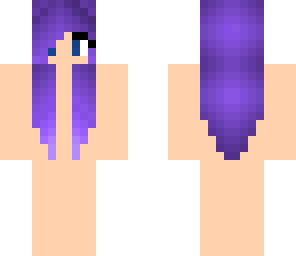 purple shaded hair