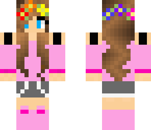 pink girl skin