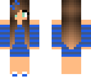 blue girl