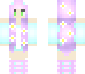 green eyes pastel girl