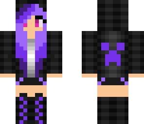purple creeper girl 