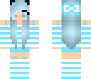 blue wolf girl