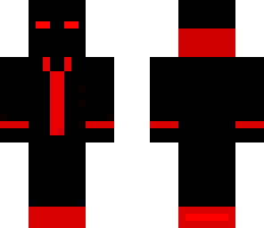 a red eyed enderman