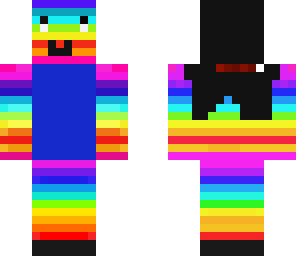 rainbow girl