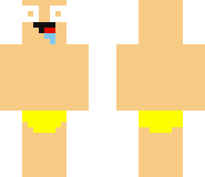 yellow swimmer