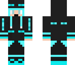 blue enderman human
