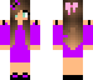 purple dress