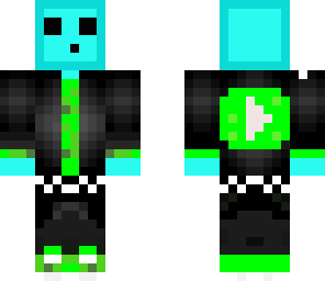changed green youtuber slime