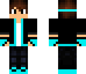 blue teenager