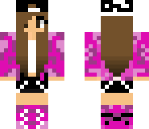 pink camo girl
