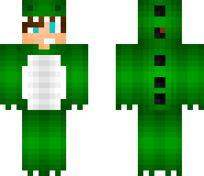 dino boy green