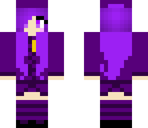 purple girl