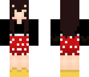minnie mouse for disney party skin