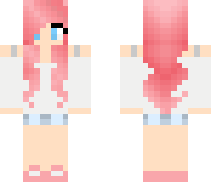 pink hair cutie