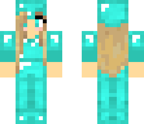 armor blonde girl