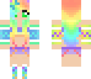 rainbow girly