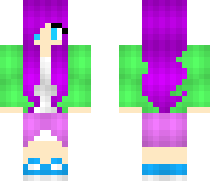 colorful girl