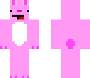 derpy pink bunny
