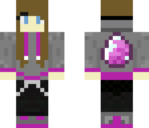 purple diamond girl