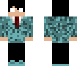 herobrine in a suit