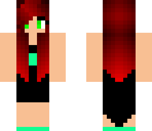 red-headed party dress
