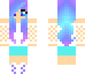 awesome blue hair