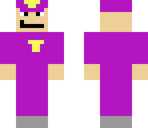 not evel purpel man