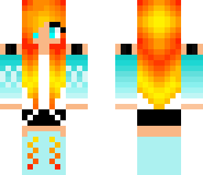 fire and ice girl edit