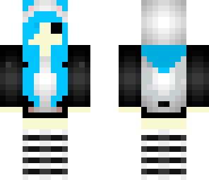 2-d panda girl
