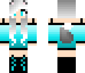 gray fox girl