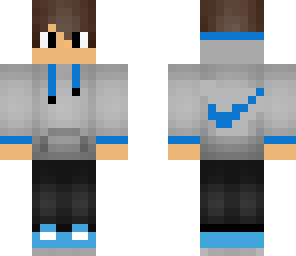 blue nike boy