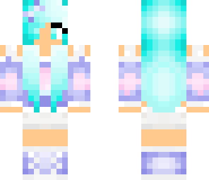 blue girl
