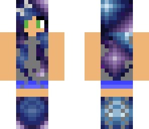 tank top galaxy girl
