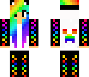rainbow girl