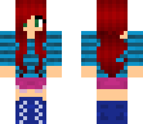 red haired beauty
