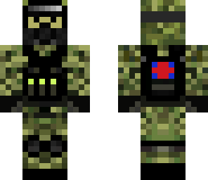 army soldier with flag