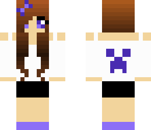purple creeper girl
