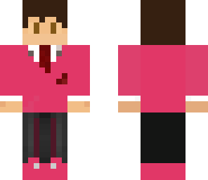 pink tux boy