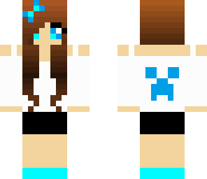 blue creeper girl