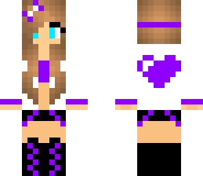 purple heart girl