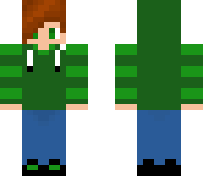 green hoody boy