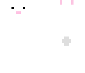 white bunny