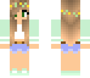 pretty aqua girl